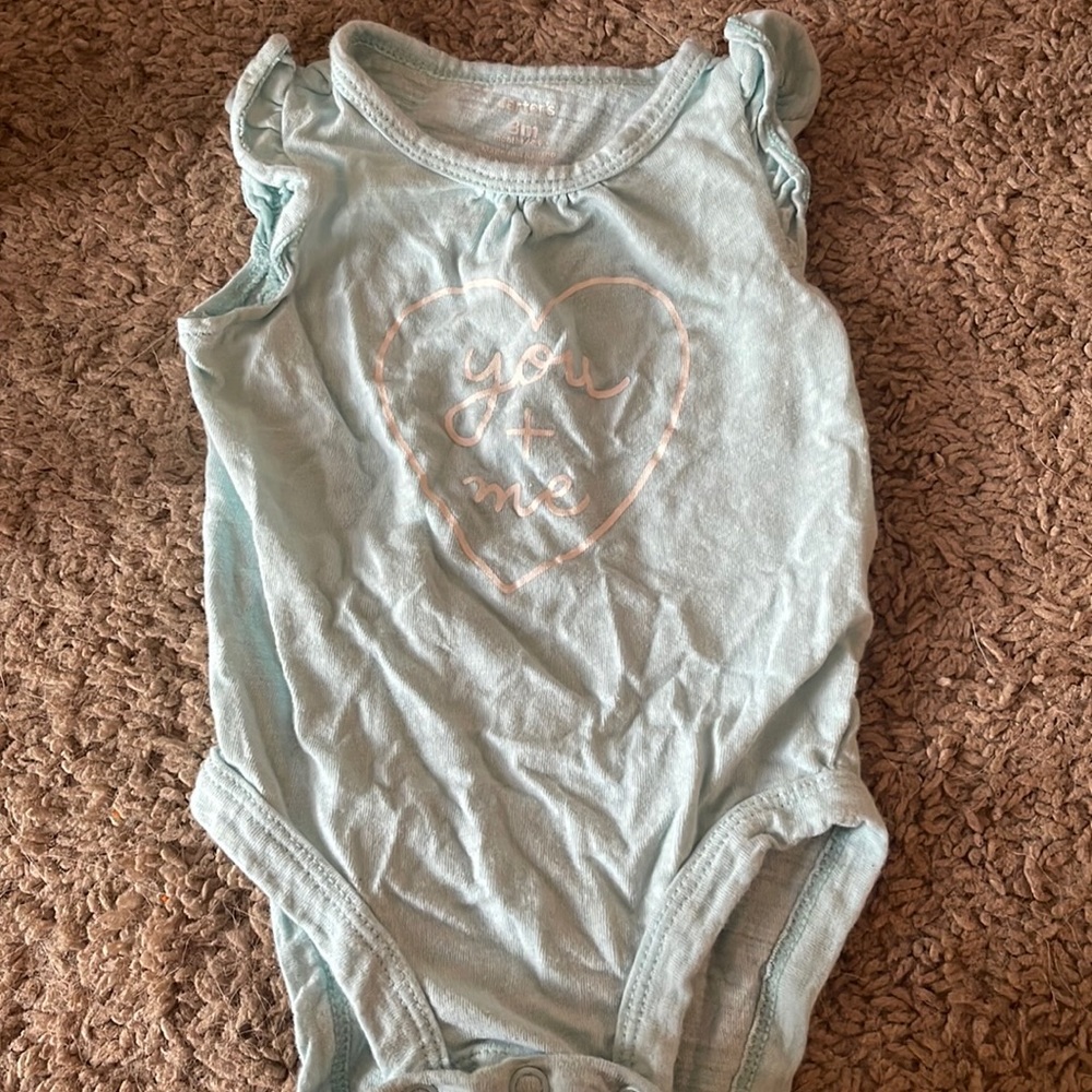 3 months onesie “You and Me”